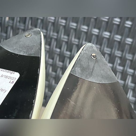 rag & bone Ivory and Ebony Ankle Boots, Size 8 1/2 - Picture 10 of 10